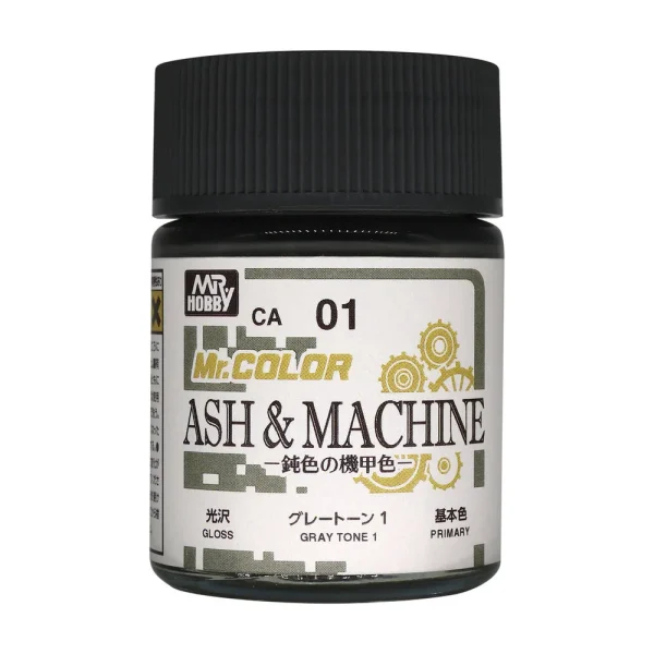 3028733839 Mr Hobby – Mr. Color (18 ml) Ash & Machine Gray Tone 1 – CA-01 - Mr Hobby - Ludik Vault