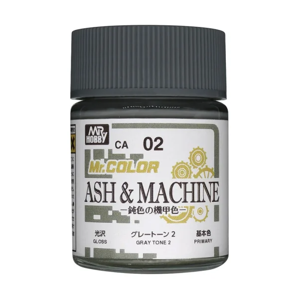 3028733846 Mr Hobby – Mr. Color (18 ml) Ash & Machine Gray Tone 2 – CA-02 - Mr Hobby - Ludik Vault