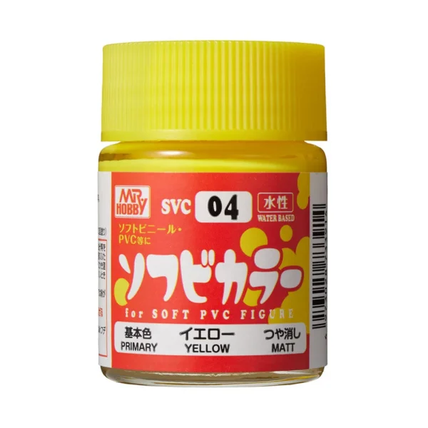 Mr Hobby – Water-Based SOFUBI Color (18 ml) White – SVC-04 - Mr Hobby - Ludik Vault