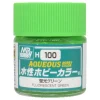 3028734393 Mr Hobby – Aqueous Hobby Colors (10 ml) Fluorescent Green – H-100 - Mr Hobby - Ludik Vault