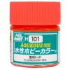 3028734409 Mr Hobby – Aqueous Hobby Colors (10 ml) Fluorescent Red – H-101 - Mr Hobby - Ludik Vault