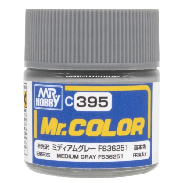 3028734423 Mr Hobby – Mr. Color (10 ml) Medium Gray FS3651 – C-395 - Mr Hobby - Ludik Vault