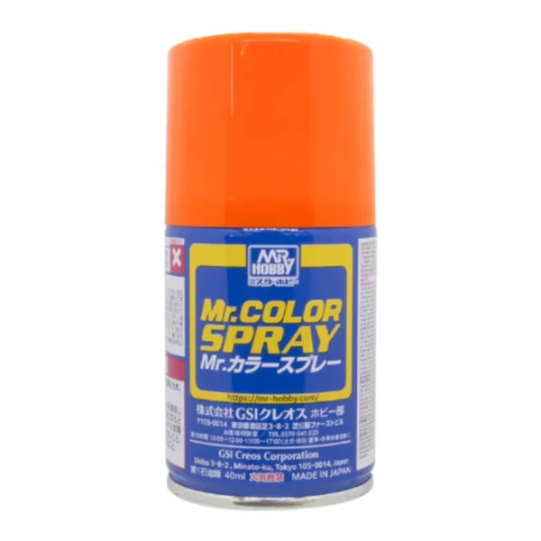 3028734478 Mr Hobby – Mr. Color Spray (100 ml) Orange – S-059 - Mr Hobby - Ludik Vault