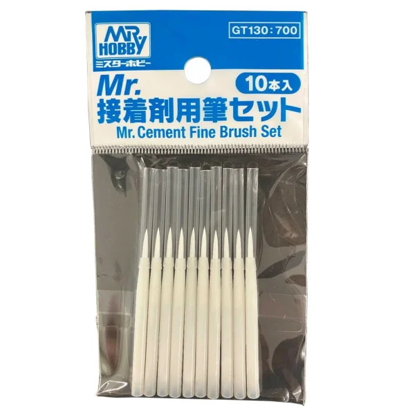 Mr Hobby – Mr. Cement Fine Brush Set – GT-130 - Mr Hobby - Ludik Vault