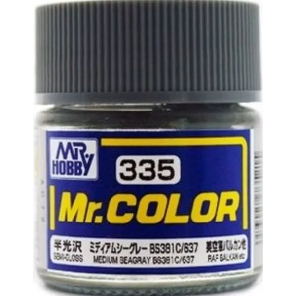 3028735215 Mr Hobby – Mr. Color (10 ml) Medium Seagray BS381C 637 – C-335 - Mr Hobby - Ludik Vault