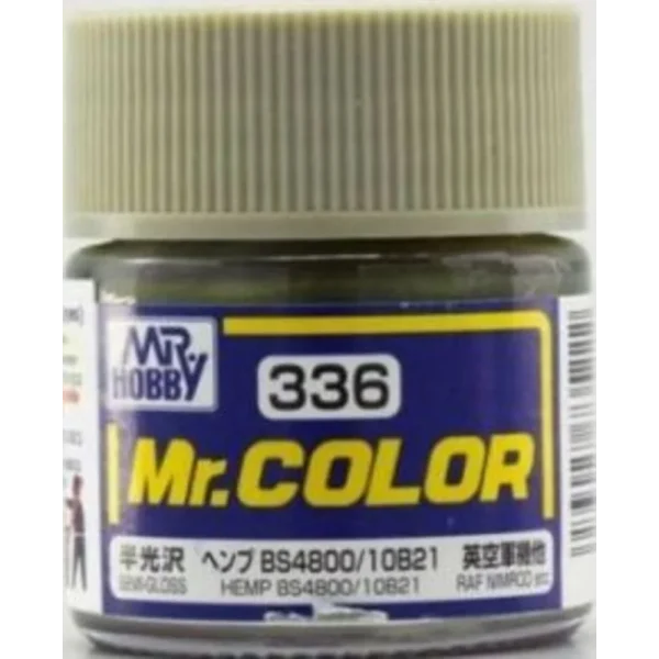 3028735222 Mr Hobby – Mr. Color (10 ml) Hemp BS4800/10B21 – C-336 - Mr Hobby - Ludik Vault
