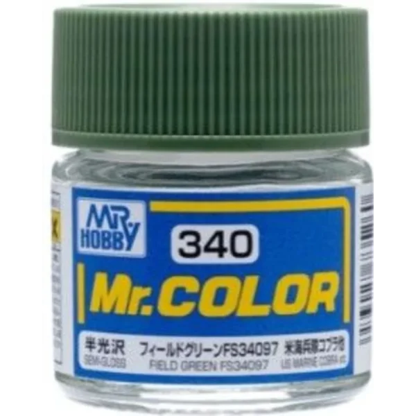 3028735260 Mr Hobby – Mr. Color (10 ml) Field Green FS34097 – C-340 - Mr Hobby - Ludik Vault