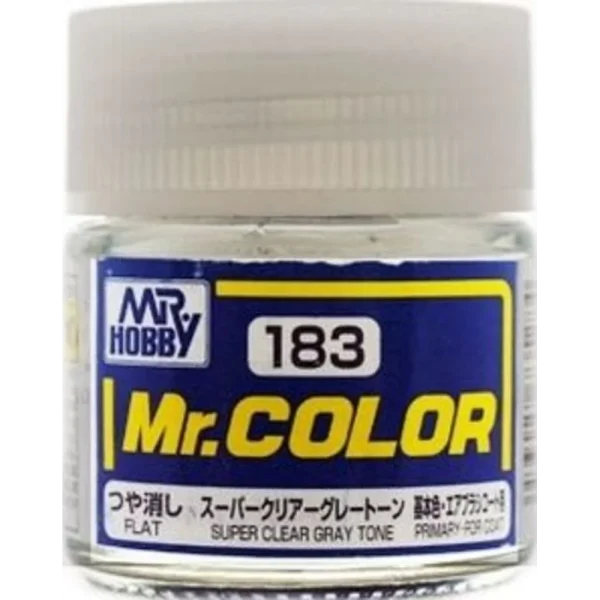 3028735284 Mr Hobby – Mr. Color (10 ml) Super Clear Gray Tone – C-183 - Mr Hobby - Ludik Vault