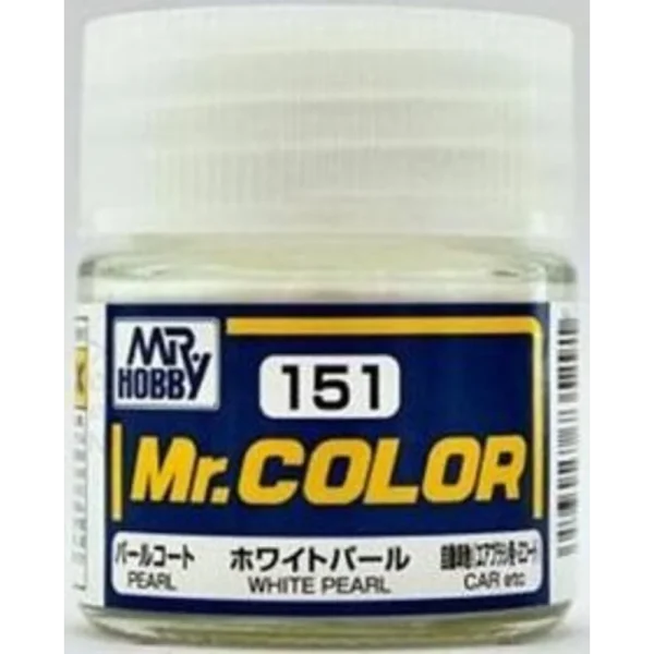 Mr Hobby – Mr. Color (10 ml) White Pearl – C-151 - Mr Hobby - Ludik Vault
