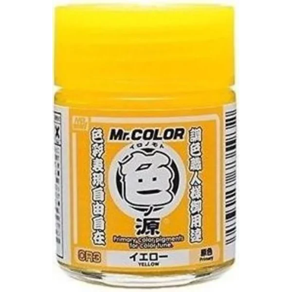3028735932 Mr Hobby – Primary Color Pigments (10 ml) Yellow – CR-3 - Mr Hobby - Ludik Vault