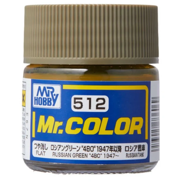 3028736069 Mr Hobby – Mr. Color (10 ml) Russian Green « 4BO » 1947- – C-512 - Mr Hobby - Ludik Vault