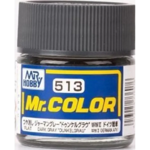 3028736076 Mr Hobby – Mr. Color (10 ml) Dark Gray « Dunkelgrau – C-513 - Mr Hobby - Ludik Vault