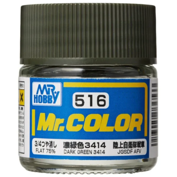 3028736533 Mr Hobby – Mr. Color (10 ml) Dark Green 3414 – C-516 - Mr Hobby - Ludik Vault