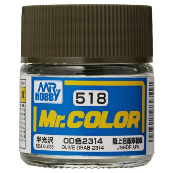 3028736557 Mr Hobby – Mr. Color (10 ml) Olive Drab 2314 – C-518 - Mr Hobby - Ludik Vault