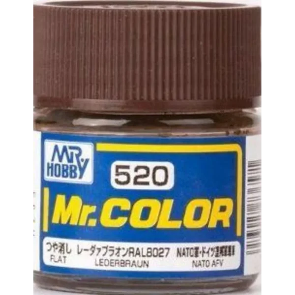 Mr Hobby – Mr. Color (10 ml) Lederbraun – C-520 - Mr Hobby - Ludik Vault