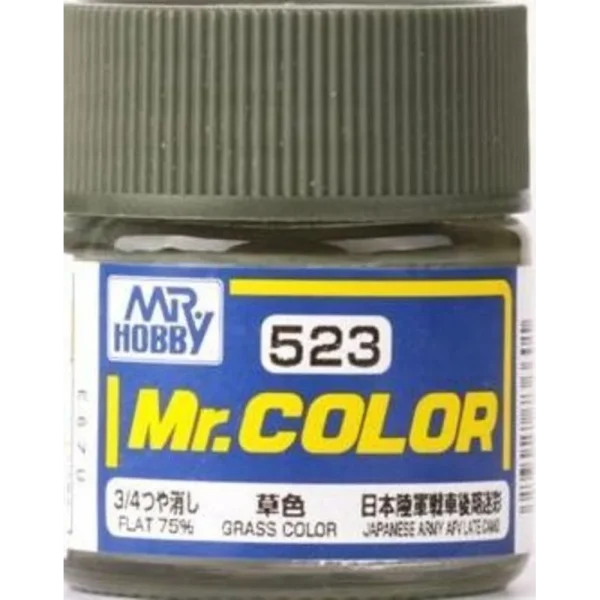 Mr Hobby – Mr. Color (10 ml) Grass Color – C-523 - Mr Hobby - Ludik Vault