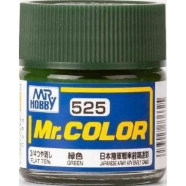 3028736625 Mr Hobby – Mr. Color (10 ml) Green – C-525 - Mr Hobby - Ludik Vault
