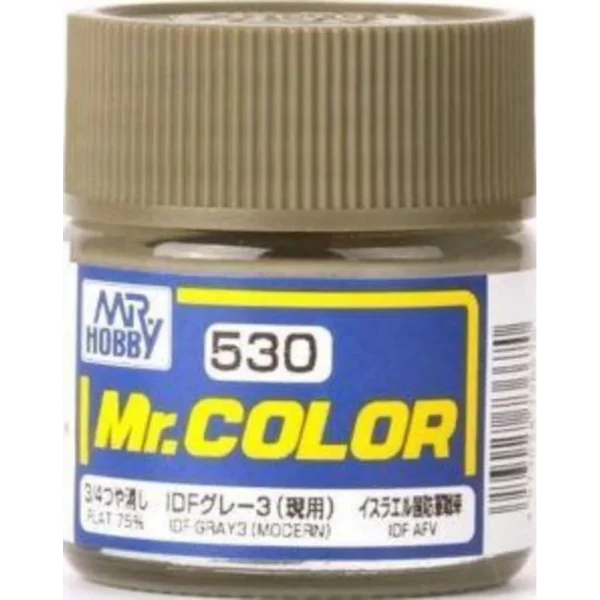 3028736670 Mr Hobby – Mr. Color (10 ml) IDF Gray 3 (Modern) – C-530 - Mr Hobby - Ludik Vault