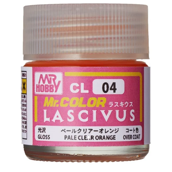 3028736915 Mr Hobby – Mr. Color Lascivus (10 ml) Pale Clear Orange – CL-04 - Mr Hobby - Ludik Vault
