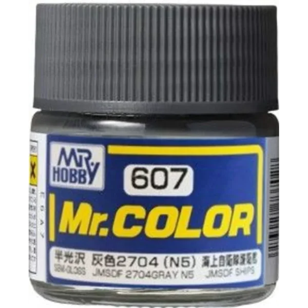 Mr Hobby – Mr. Color (10 ml) JMSDF 2704 Gray N5 – C-607 - Mr Hobby - Ludik Vault