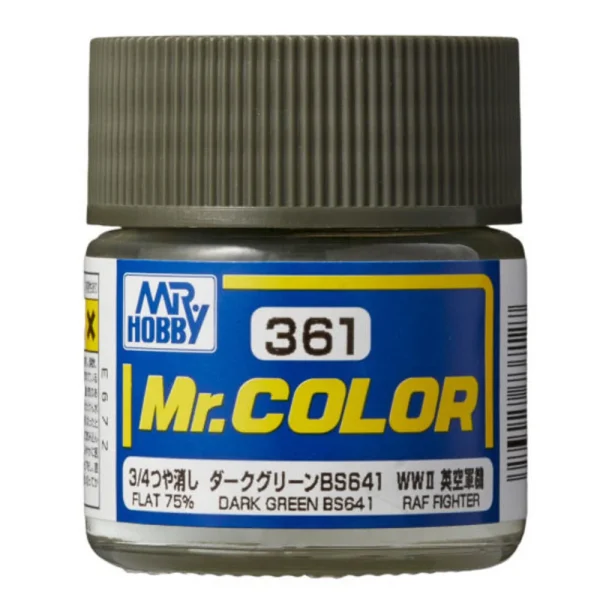 3028737127 Mr Hobby – Mr. Color (10 ml) Dark Green BS641 – C-361 - Mr Hobby - Ludik Vault