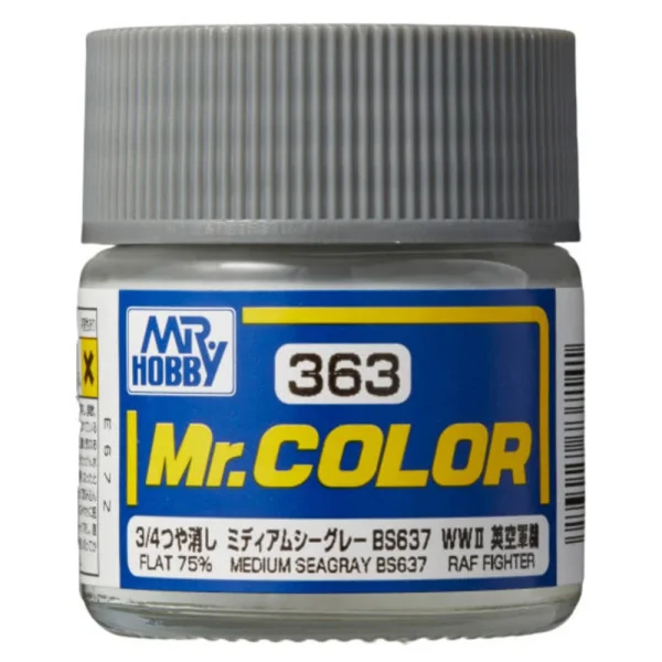 3028737141 Mr Hobby – Mr. Color (10 ml) Medium Seagray BS637 – C-363 - Mr Hobby - Ludik Vault