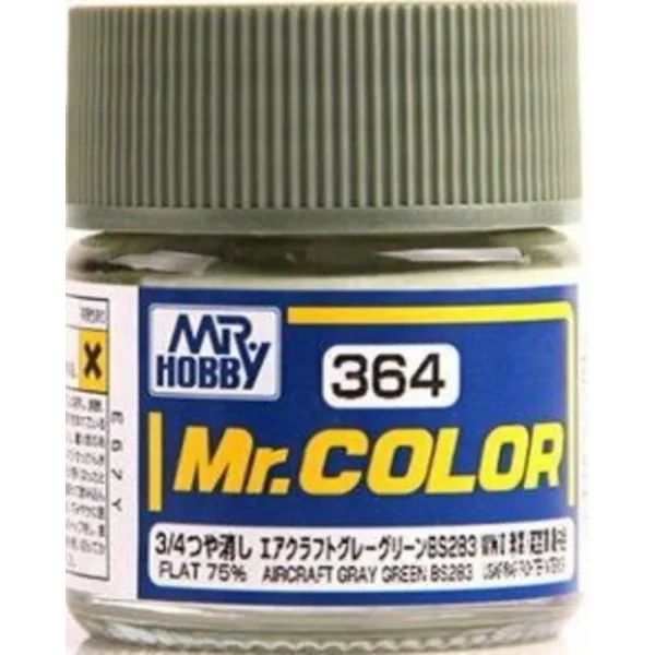 3028737158 Mr Hobby – Mr. Color (10 ml) Aircraft Gray Green BS283 – C-364 - Mr Hobby - Ludik Vault