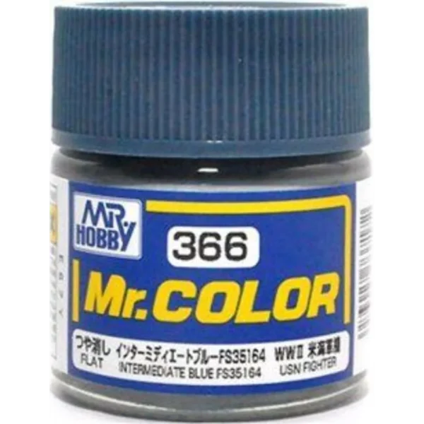 3028737172 Mr Hobby – Mr. Color (10 ml) Intermediate Blue FS35164 – C-366 - Mr Hobby - Ludik Vault