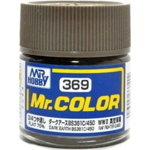 3028737202 Mr Hobby – Mr. Color (10 ml) Dark Earth BS381C/450 – C-369 - Mr Hobby - Ludik Vault