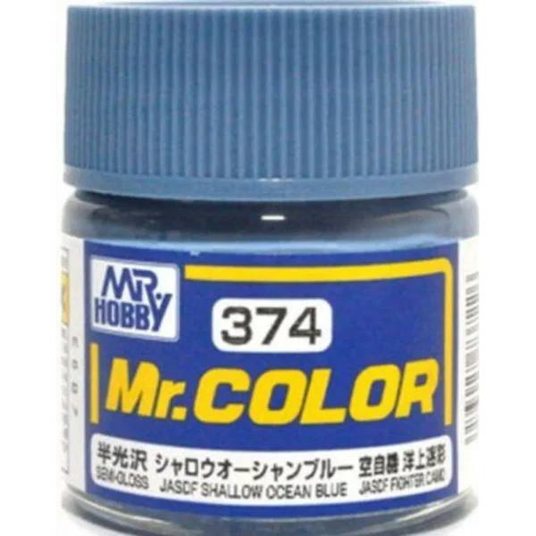 3028737226 Mr Hobby – Mr. Color (10 ml) JASDF Shallow Ocean Blue – C-374 - Mr Hobby - Ludik Vault