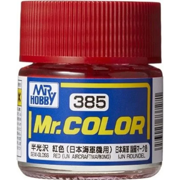 3028737271 Mr Hobby – Mr. Color (10 ml) Red (IJN Aircraft Marking) – C-385 - Mr Hobby - Ludik Vault