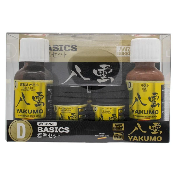 Mr Hobby – YAKUMO COLOR SET D BASICS – WY-04 - Mr Hobby - Ludik Vault