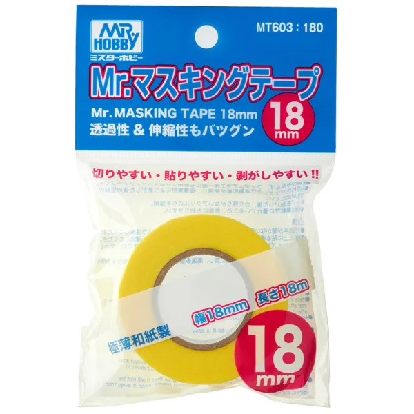3028737882 Mr Hobby – Mr. Masking Tape (18mm) – MT-603 - Mr Hobby - Ludik Vault