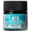 3028738438 Mr Hobby – Aqueous Hobby Colors (10 ml) Flat Black – H-012 - Mr Hobby - Ludik Vault