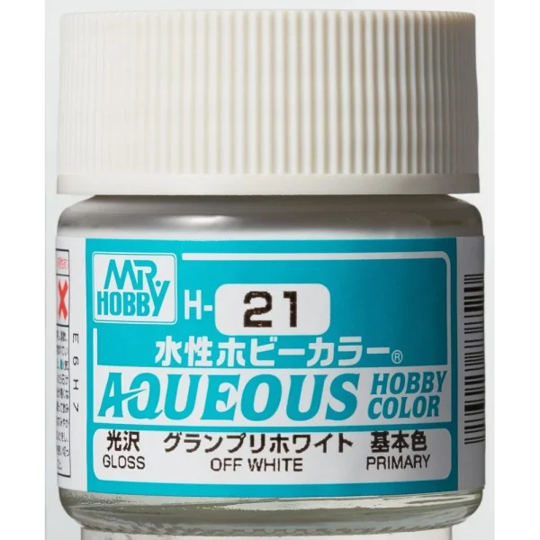 3028738520 Mr Hobby – Aqueous Hobby Colors (10 ml) Off White – H-021 - Mr Hobby - Ludik Vault