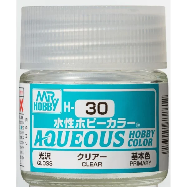 3028738612 Mr Hobby – Aqueous Hobby Colors (10 ml) Clear – H-030 - Mr Hobby - Ludik Vault