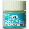 3028738629 Mr Hobby – Aqueous Hobby Colors (10 ml) White Green – H-031 - Mr Hobby - Ludik Vault