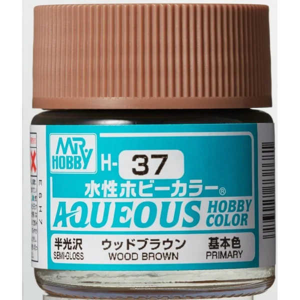 3028738681 Mr Hobby – Aqueous Hobby Colors (10 ml) Wood Brown – H-037 - Mr Hobby - Ludik Vault