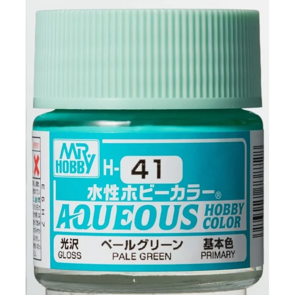 3028738728 Mr Hobby – Aqueous Hobby Colors (10 ml) Pale Green – H-041 - Mr Hobby - Ludik Vault