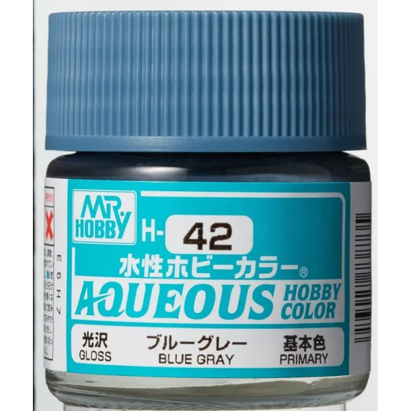3028738735 Mr Hobby – Aqueous Hobby Colors (10 ml) Blue Gray – H-042 - Mr Hobby - Ludik Vault
