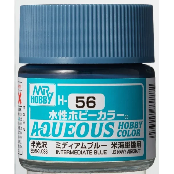 3028738872 Mr Hobby – Aqueous Hobby Colors (10 ml) Intermediate Blue – H-056 - Mr Hobby - Ludik Vault