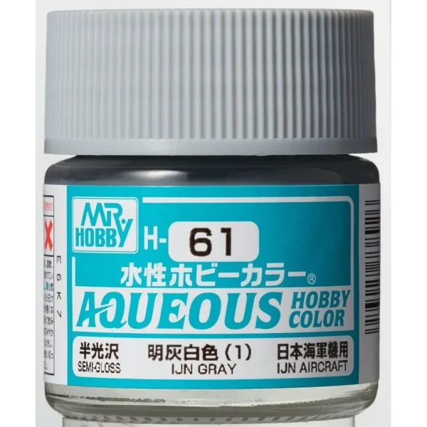 Mr Hobby – Aqueous Hobby Colors (10 ml) IJN Gray – H-061 - Mr Hobby - Ludik Vault