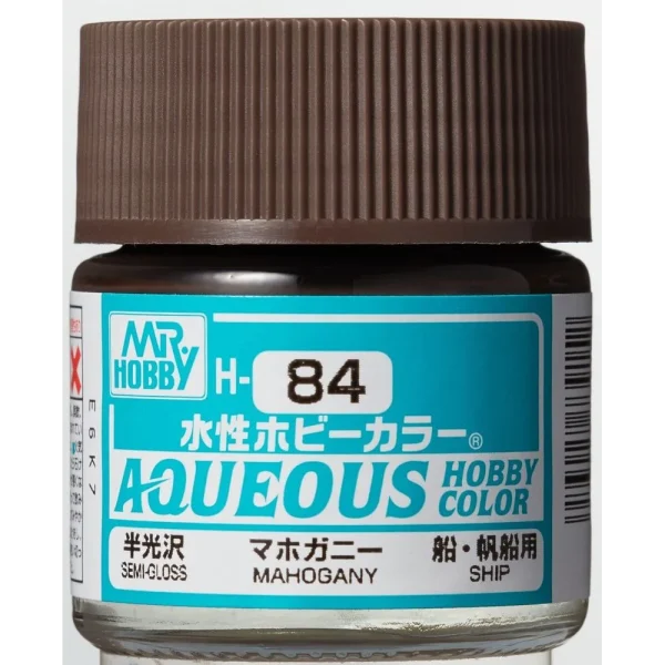 3028739152 Mr Hobby – Aqueous Hobby Colors (10 ml) Mahogany – H-084 - Mr Hobby - Ludik Vault