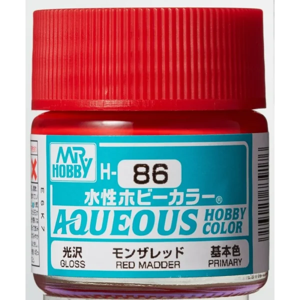 3028739176 Mr Hobby – Aqueous Hobby Colors (10 ml) Red Madder – H-086 - Mr Hobby - Ludik Vault