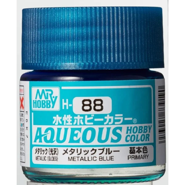 3028739190 Mr Hobby – Aqueous Hobby Colors (10 ml) Metallic Blue – H-088 - Mr Hobby - Ludik Vault