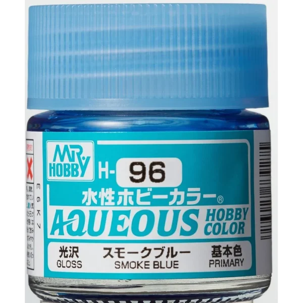 3028739275 Mr Hobby – Aqueous Hobby Colors (10 ml) Smoke Blue – H-096 - Mr Hobby - Ludik Vault