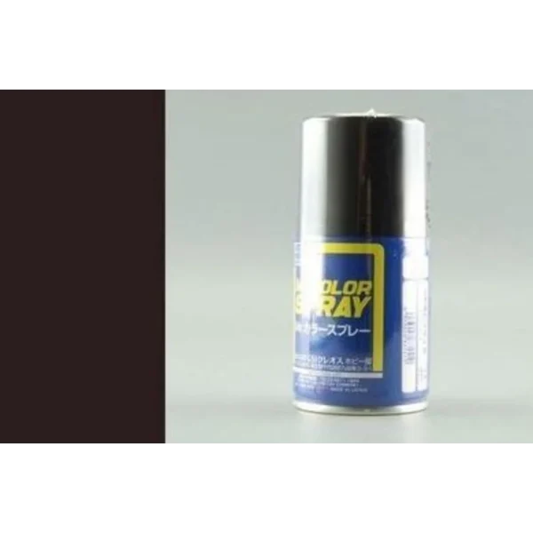 Mr Hobby – Mr. Color Spray (100 ml) Flat Black – S-033 - Mr Hobby - Ludik Vault