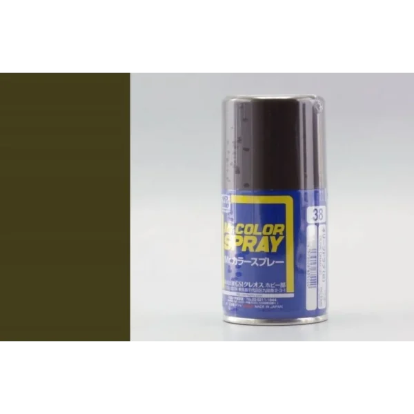 3028835540 Mr Hobby – Mr. Color Spray (100 ml) Olive Drab (2) – S-038 - Mr Hobby - Ludik Vault