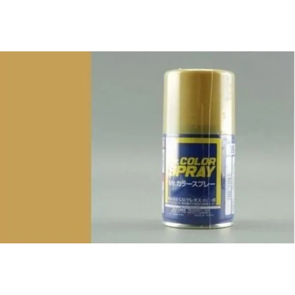 Mr Hobby – Mr. Color Spray (100 ml) Dark Yellow (Sandy Yellow) – S-039 - Mr Hobby - Ludik Vault