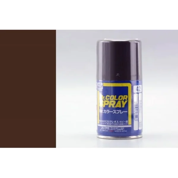 3028835588 Mr Hobby – Mr. Color Spray (100 ml) Mahogany – S-042 - Mr Hobby - Ludik Vault